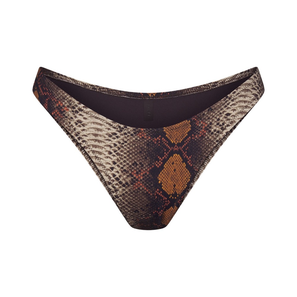 Skims swim cheeky tanga bottom size small
